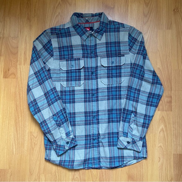 Quiksilver Surfer Skater Flannel Boy’s XL - Picture 2 of 8